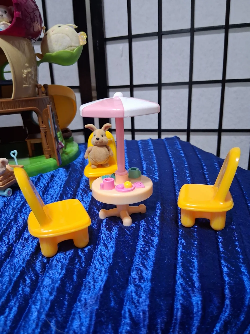 Playhouse Treehouse Toy Set - Pink and Green